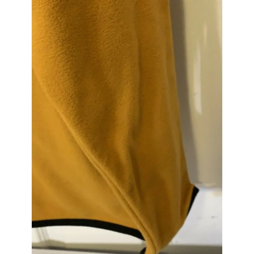 The North Face Fleece Pullover Sweater Jacket Men’s Sz‎ XL Gold Black